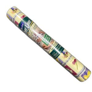 Vintage MANCO Duck Self Adhesive Easy Liner Garden Grove Floral Fruit 12 x 18 Ft